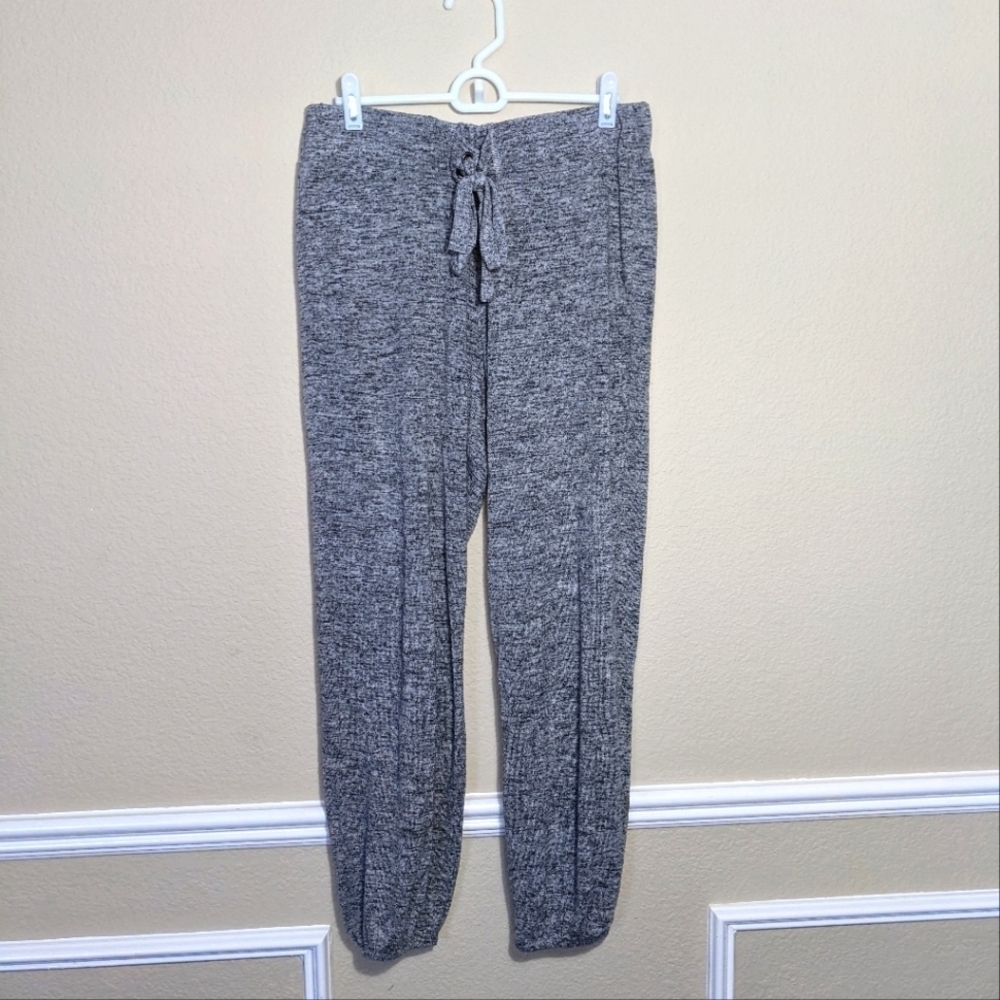 Heather Gray Drawstring Joggers by PST - Picture 1 of 5
